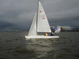 Steve actually sails!!!! Wabbit Weunion